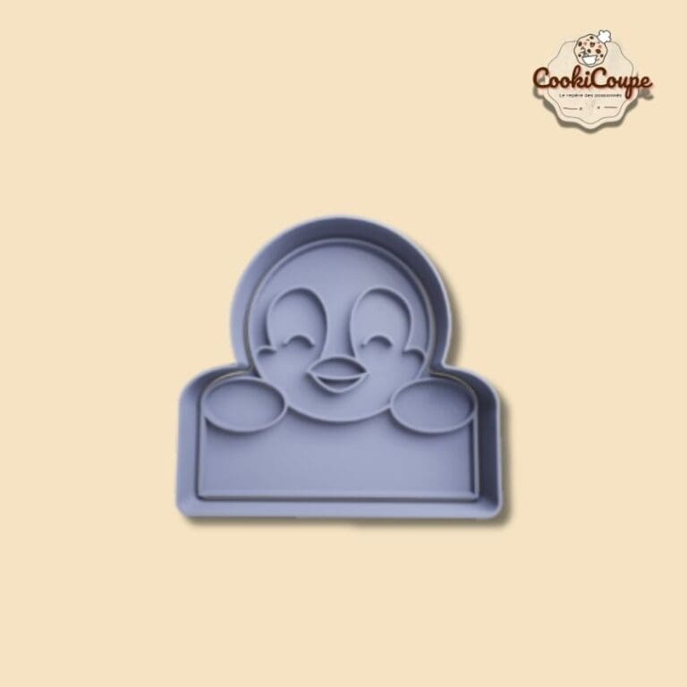 Pingouin avec pancarte