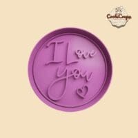 Emporte-pièce cœur minimaliste ajouré – CookiCoupe