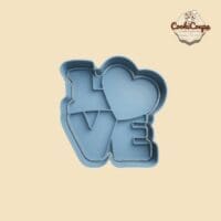 Emporte-pièce message I love you – CookiCoupe