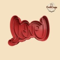 Emporte-pièce love lettres épaisses – CookiCoupe